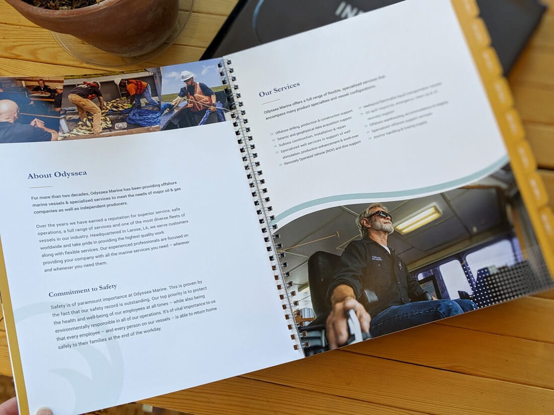 Odyssea-Marine Booklet