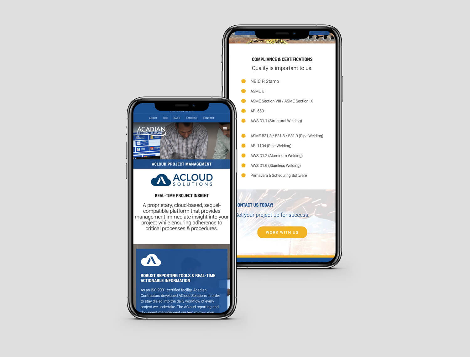 Acadian Contractors Industrial Projects Mobile