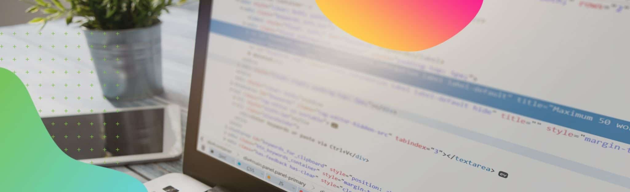 computer with code