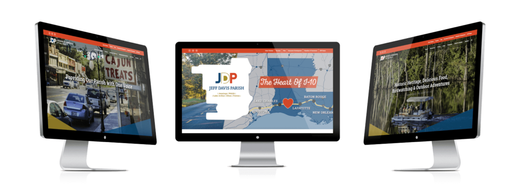 Website Design Services for Jeff Davis Parish portfolio image