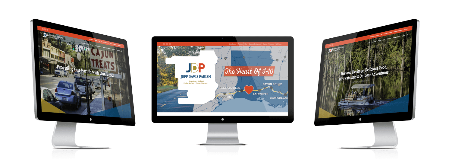 Website Design Services for Jeff Davis Parish portfolio image