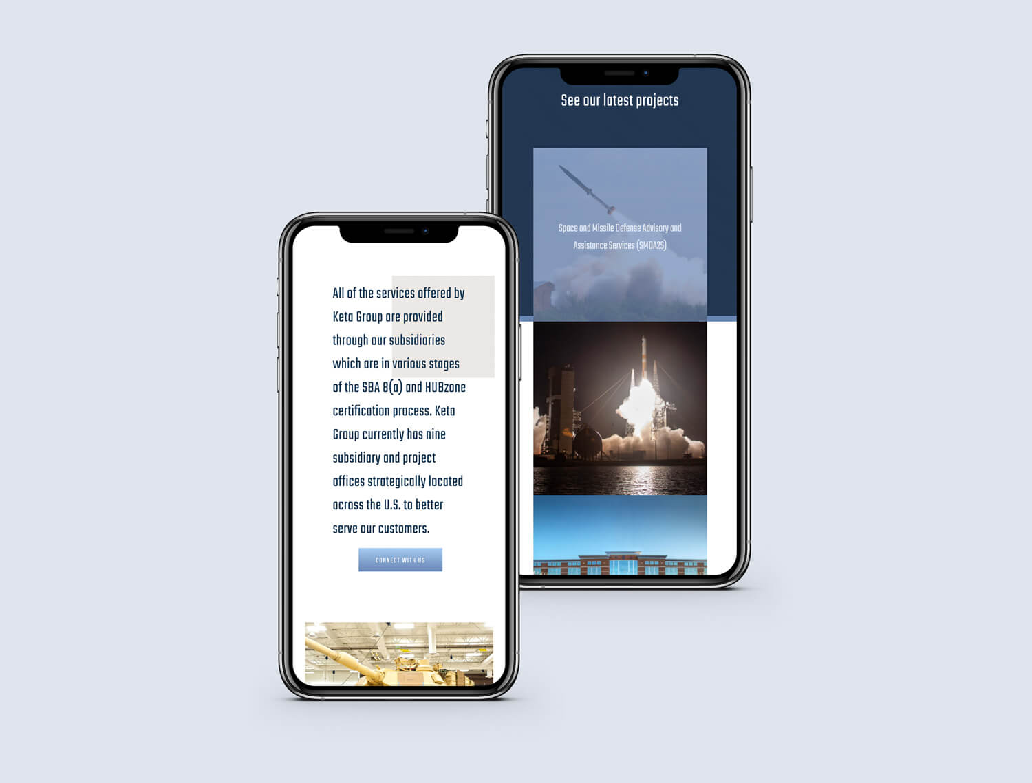 KETA Group Mobile Mockup