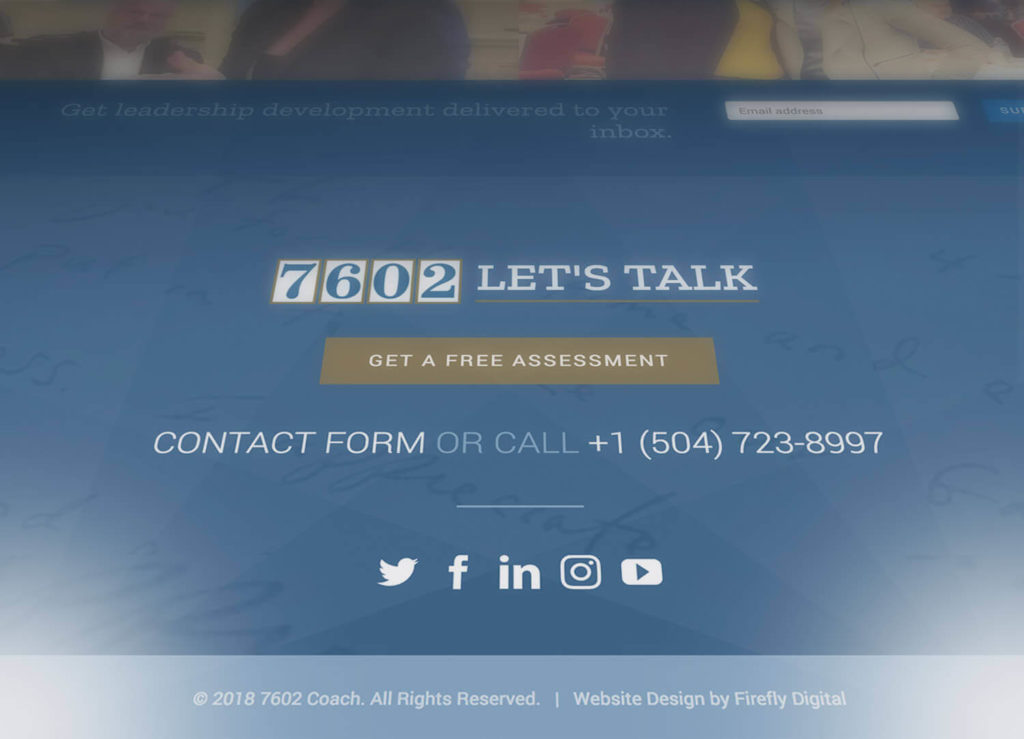 Let's Talk CTA Website Preview