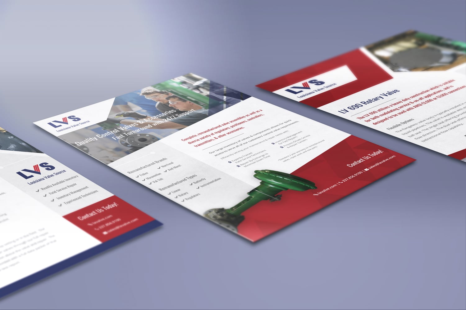 Oilfield Valve Product Flyers