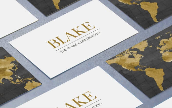Blake Corporation Branding Design
