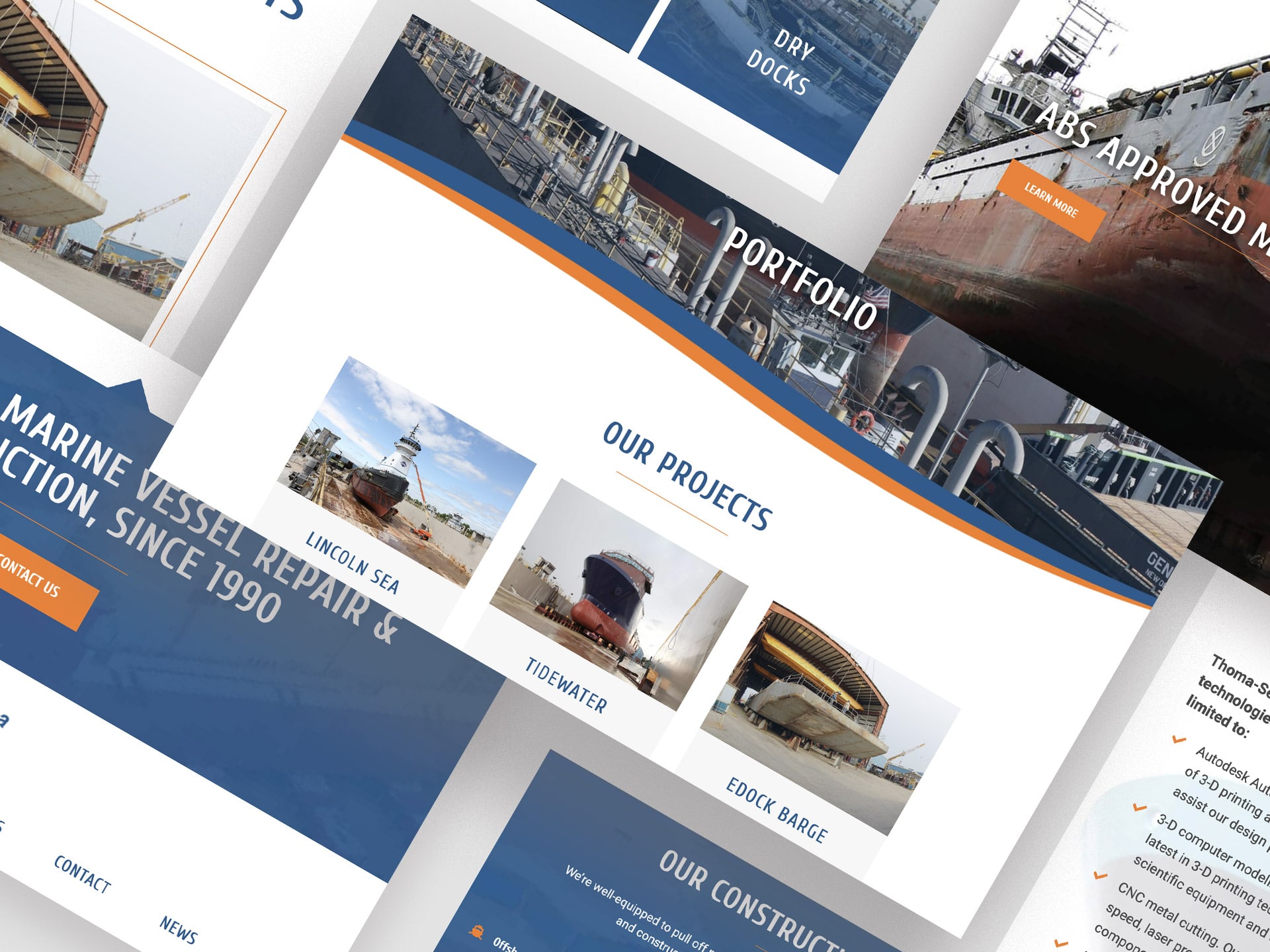 Thomasea website design