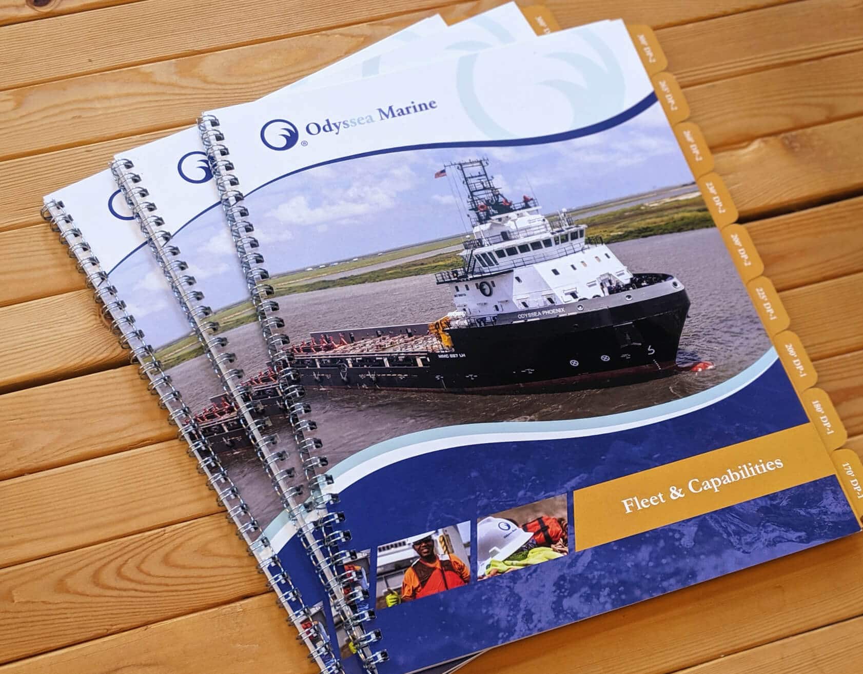 Odyssea Marine Tow Boat Specifications Booklets